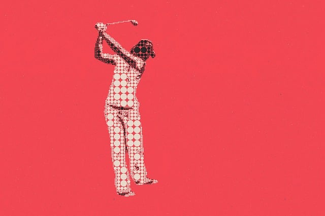 Golf, course, green, fairway, clubs, outdoors