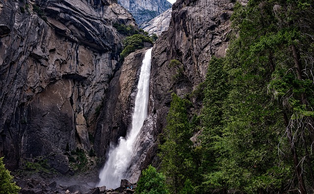Hiking, Trails, Forest, Mountains, Waterfalls, Nature