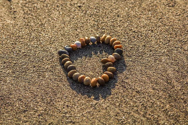 beach, hidden, secluded, coast, sand, tranquility