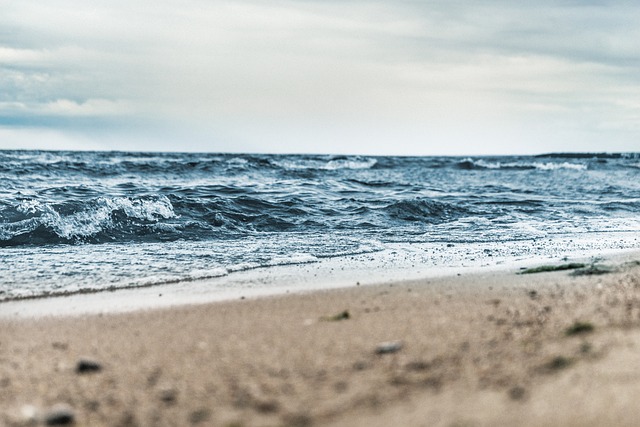 beach, hidden, secluded, coast, sand, tranquility