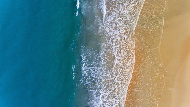beach, hidden, secluded, coast, sand, tranquility