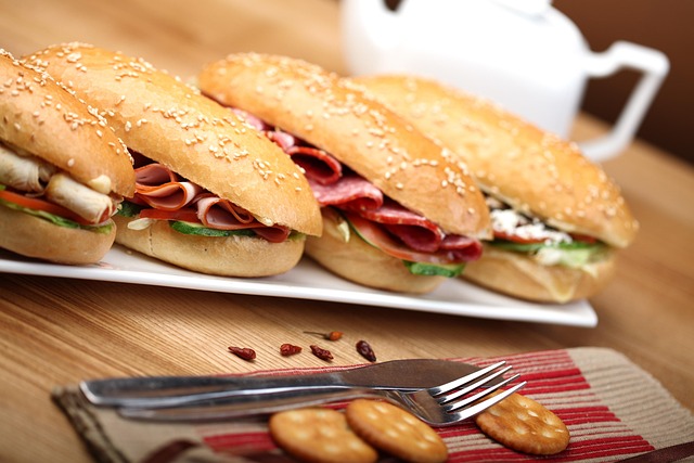 salad,sandwich,mediterranian food,beer,wine,meal