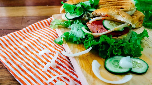 salad,sandwich,mexican food,beer,wine,meal