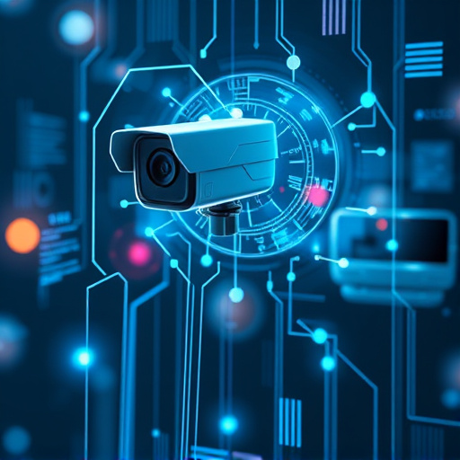 ai security camera scanning for movement