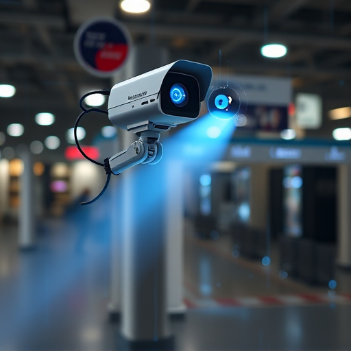 ai security camera scanning for movement