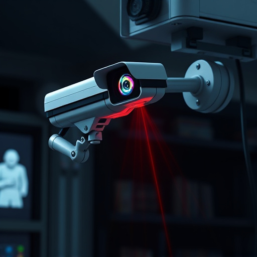 ai security camera scanning for movement