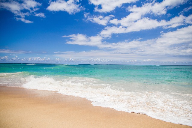 beach, hidden, secluded, coast, sand, tranquility