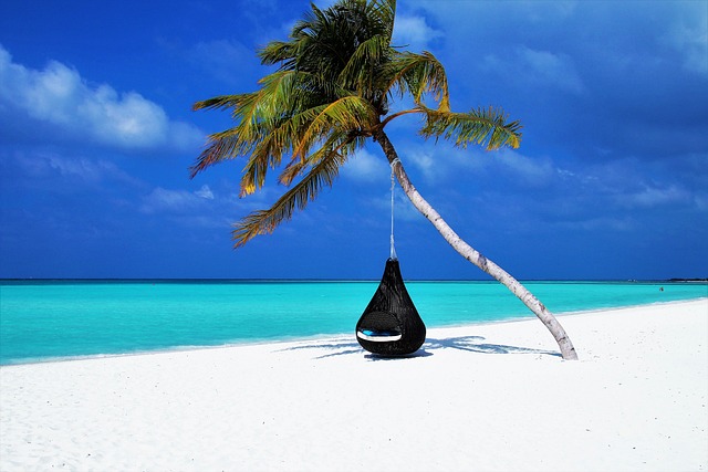 beach, hidden, secluded, coast, sand, tranquility