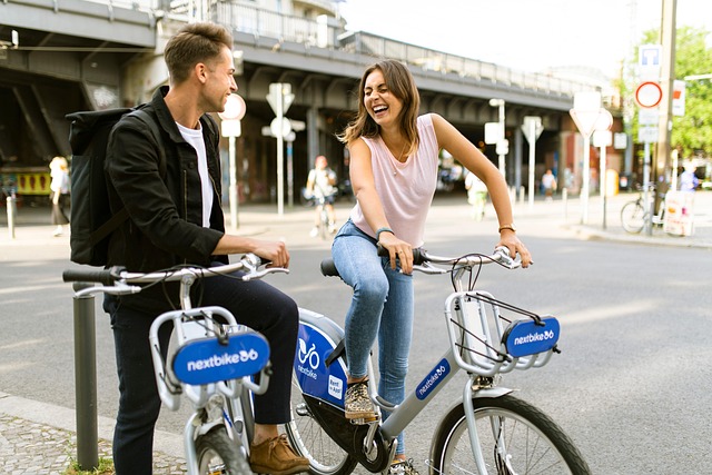 biking