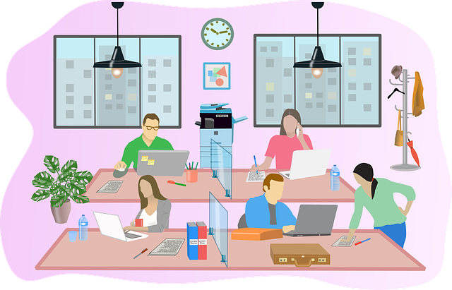 business, office, commercial, building, workplace, air