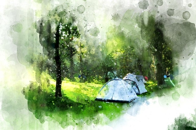 Camping, Campgrounds, Nature, Outdoors, Tents, RV