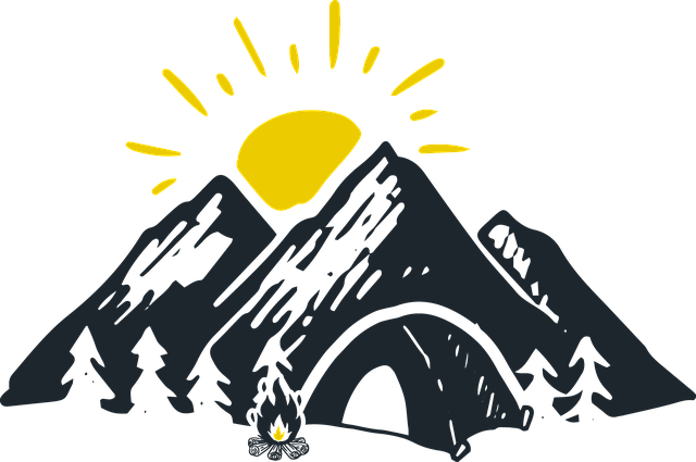 camping, tents, campfire, forest, nature, outdoors