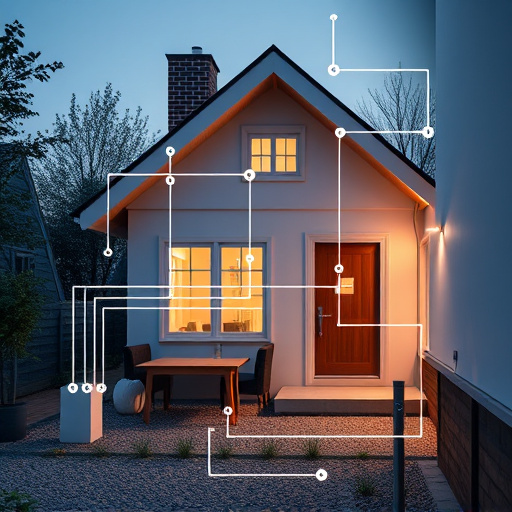 connected smart home with multiple sensors