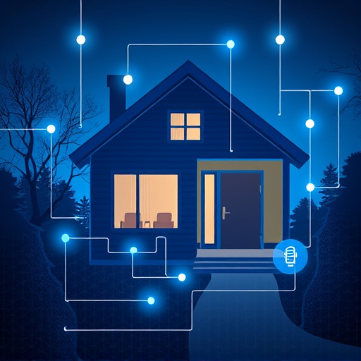 connected smart home with multiple sensors