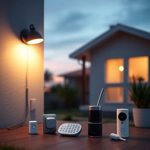 connected smart home with multiple sensors