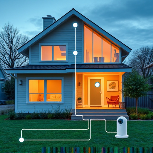 connected smart home with multiple sensors