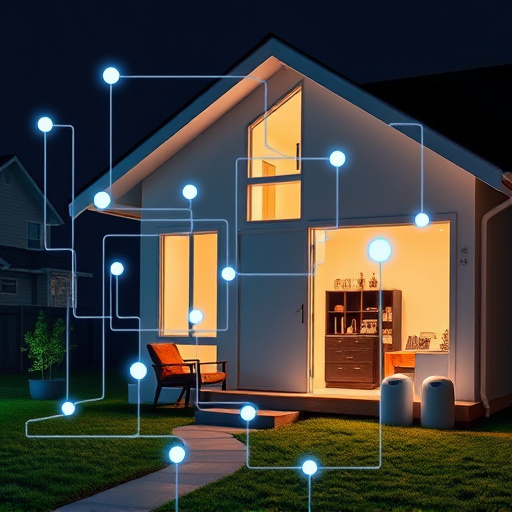 connected smart home with multiple sensors