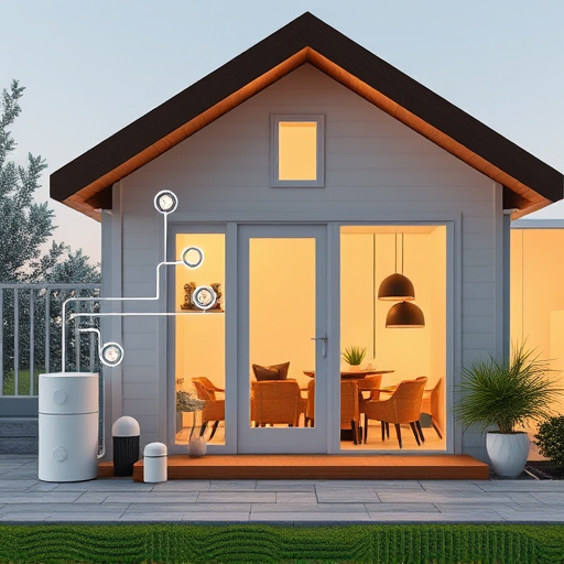connected smart home with multiple sensors