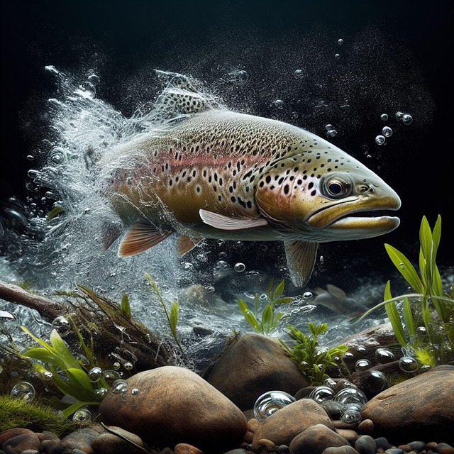 fishing, urban, lakes, gear, nature, trout