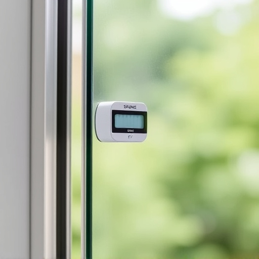 glass break sensor on sliding door