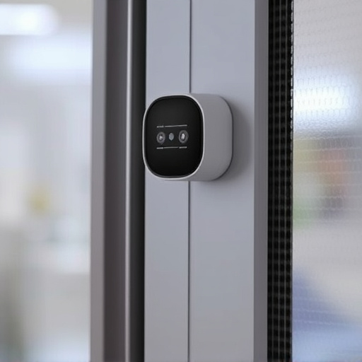glass break sensor on sliding door