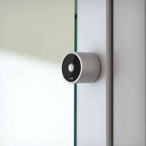 glass break sensor on sliding door