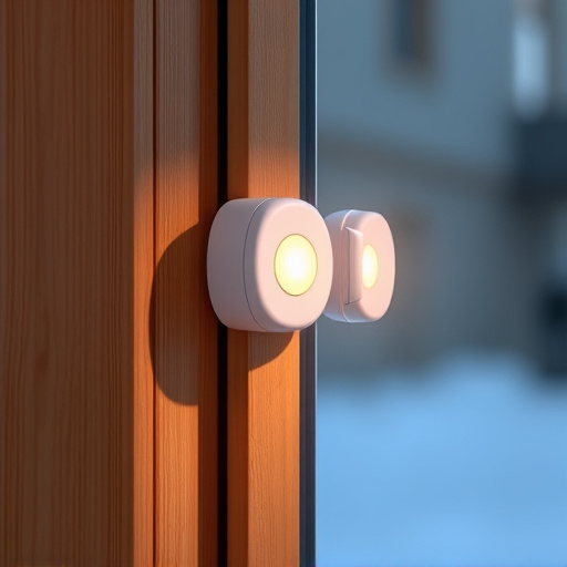 glass break sensor on sliding door