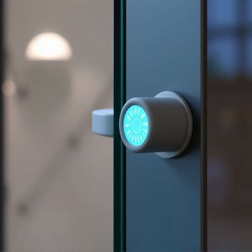 glass break sensor on sliding door