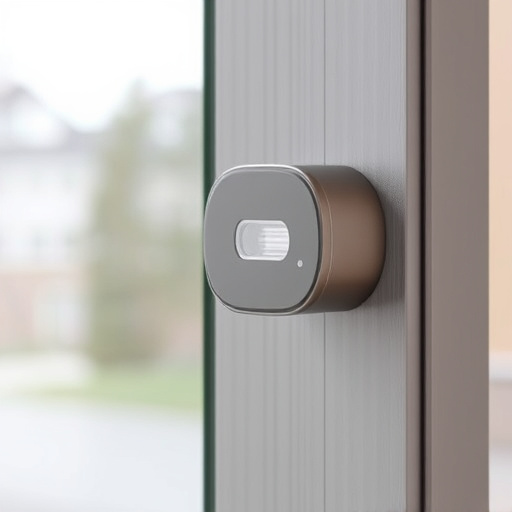 glass break sensor on sliding door
