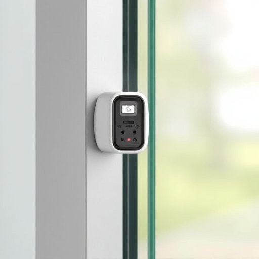 glass break sensor on sliding door