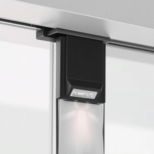 glass break sensor on sliding door