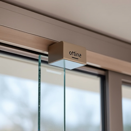 glass break sensor on sliding door