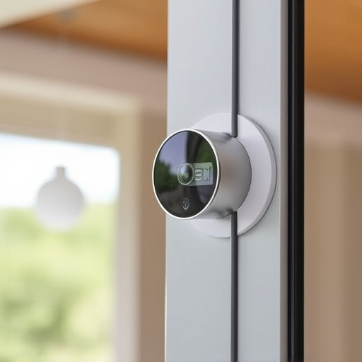 glass break sensor on sliding door