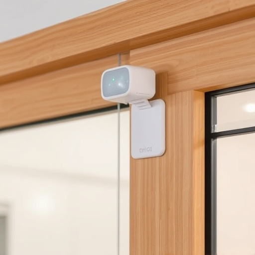 glass break sensor on sliding door