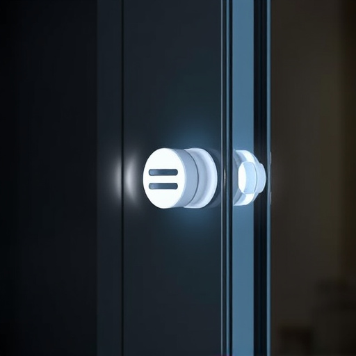 glass break sensor on sliding door