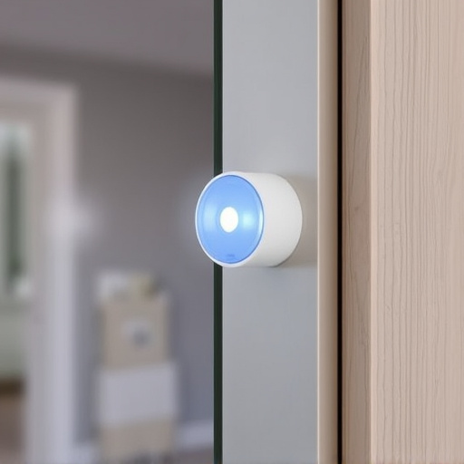 glass break sensor on sliding door