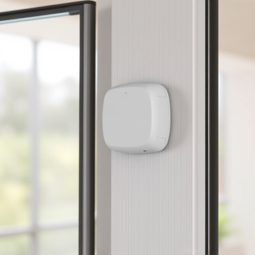 glass break sensor on sliding door