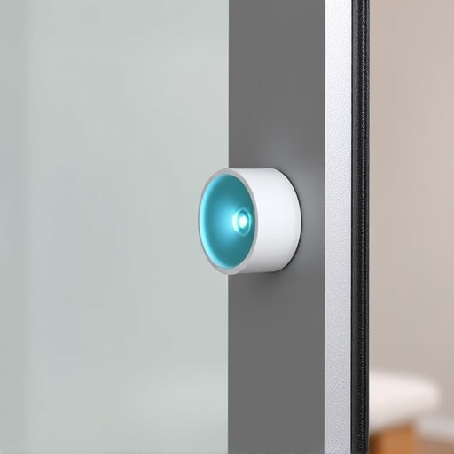 glass break sensor on sliding door