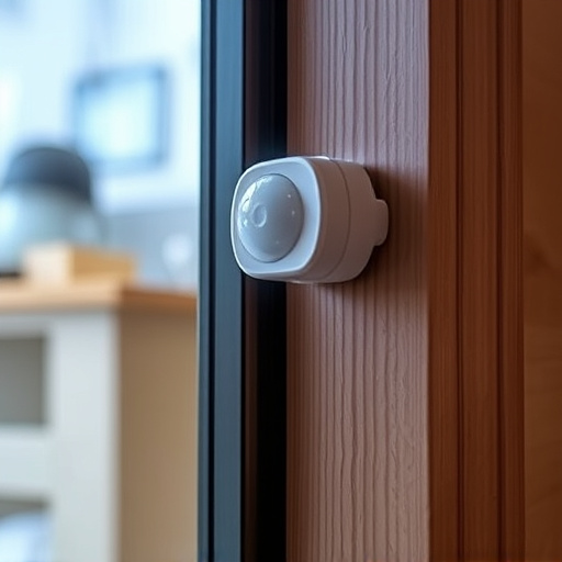 glass break sensor on sliding door