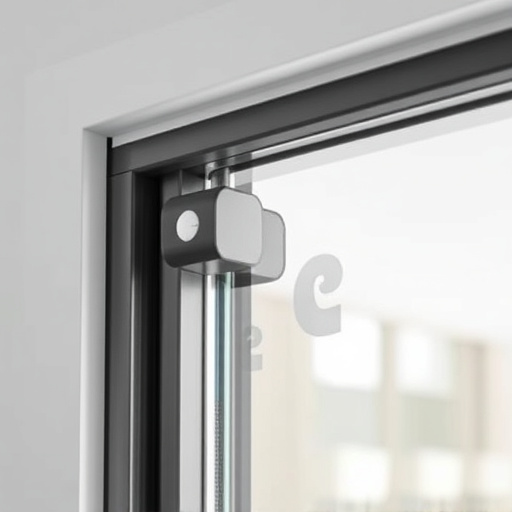glass break sensor on sliding door
