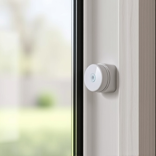 glass break sensor on sliding door