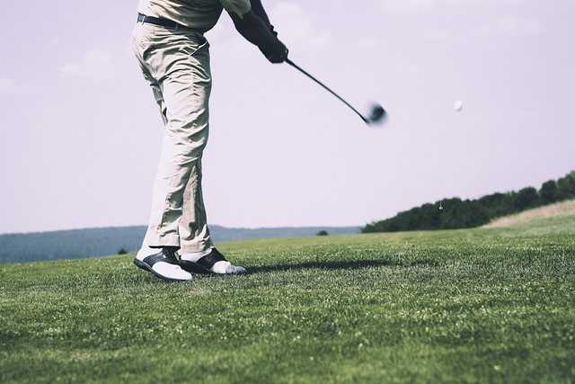 Golf, course, green, fairway, clubs, outdoors