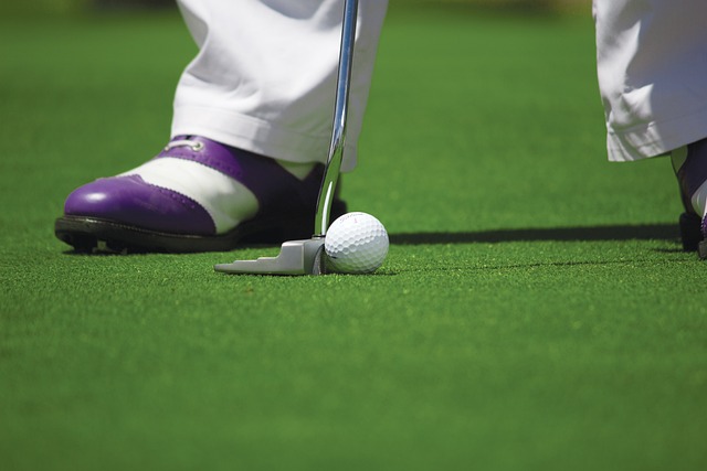 Golf, course, green, fairway, clubs, outdoors