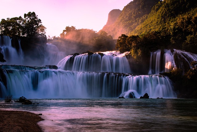 Hiking, Trails, Forest, Mountains, Waterfalls, Nature