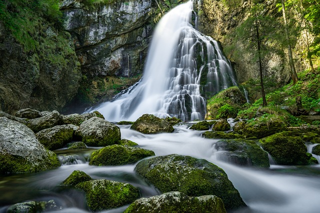 Hiking, Trails, Forest, Mountains, Waterfalls, Nature