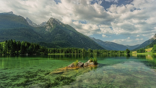Hiking, Trails, Forest, Mountains, Waterfalls, Nature