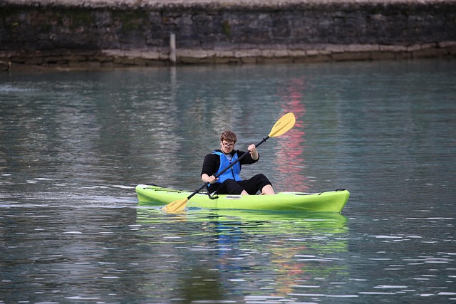 kayaking