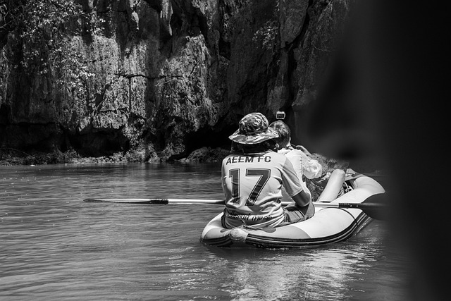 kayaking