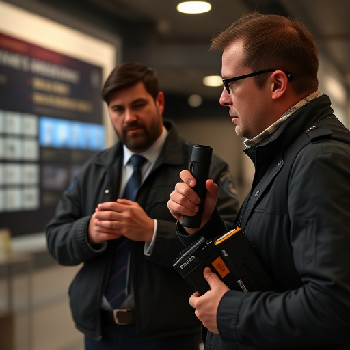 man checking legal travel restrictions for safety gear,safe carrying methods for legal defense products,person researching personal safety laws online,attorney advising client on pepper spray laws,legal notice on taser product packaging