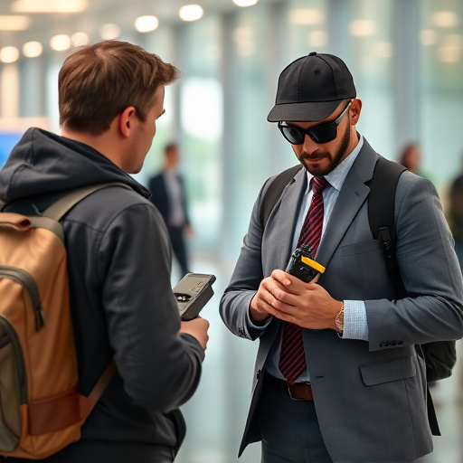 man checking legal travel restrictions for safety gear,safe carrying methods for legal defense products,person researching personal safety laws online,attorney advising client on pepper spray laws,legal notice on taser product packaging
